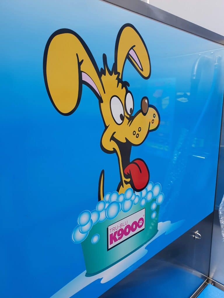 K9000 self-serve dog wash station